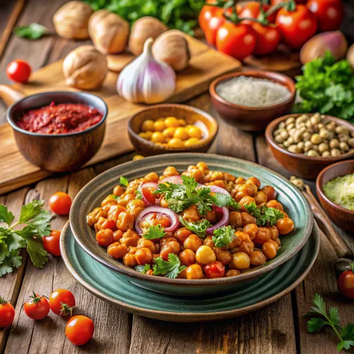 मसाला चना सलाद